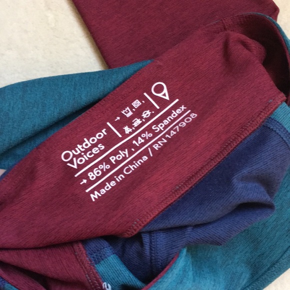 SOLD on m ercari Outdoor Voices 7/8  Leggings - Picture 4 of 6